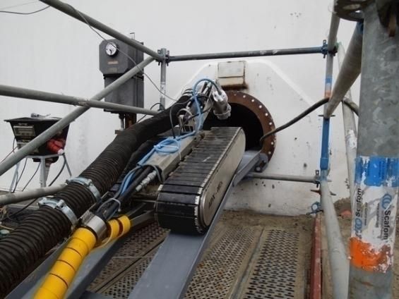 koks tweedehands no-man-entry esot system tank cleaning robot